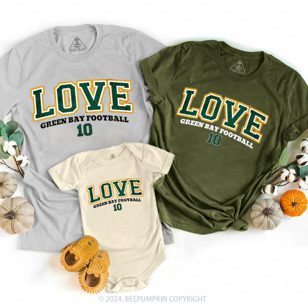 Vintage Football 10 Family Matching Tees Beepumpkin