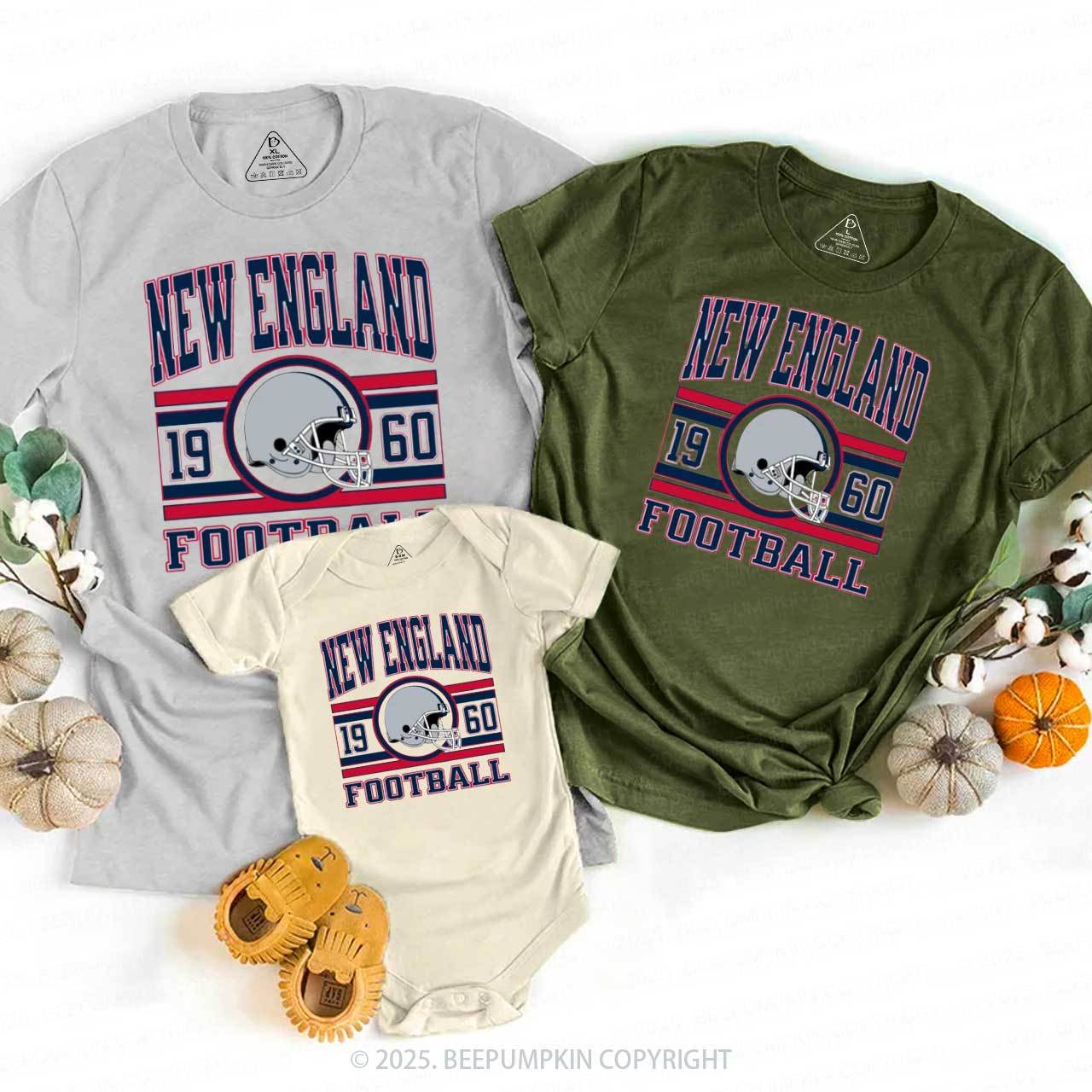 Football Fan 1 Family Matching Tees Beepumpkin