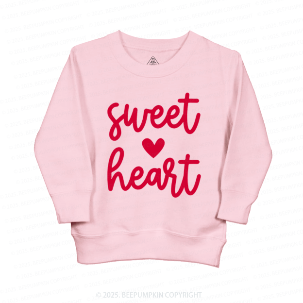 Sweatheart Valentines Day Kids Sweatshirt