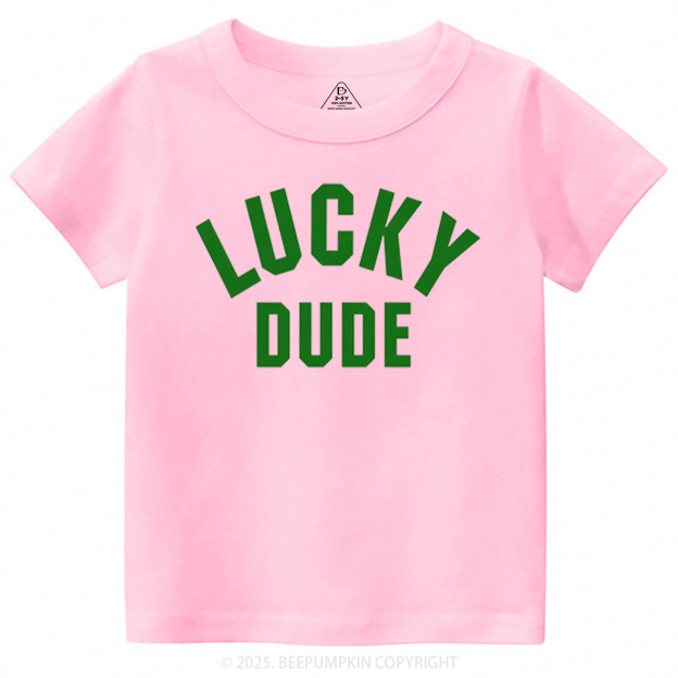 Lucky Dude St. Patrick's Day Toddler&Kids Tees Beepumpkin