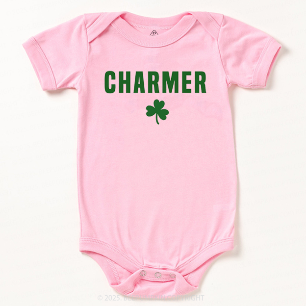 Charmer St. Patrick's Day Baby Bodysuit Beepumpkin