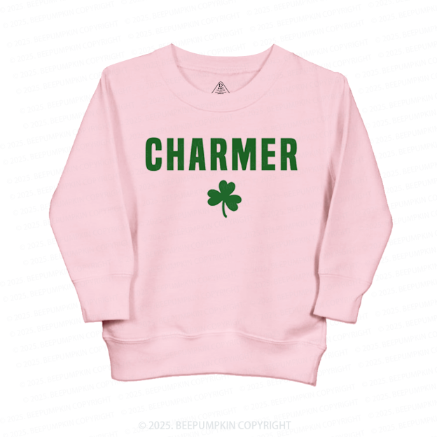 Charmer Dude St. Patrick's Day Kid's Sweatshirt