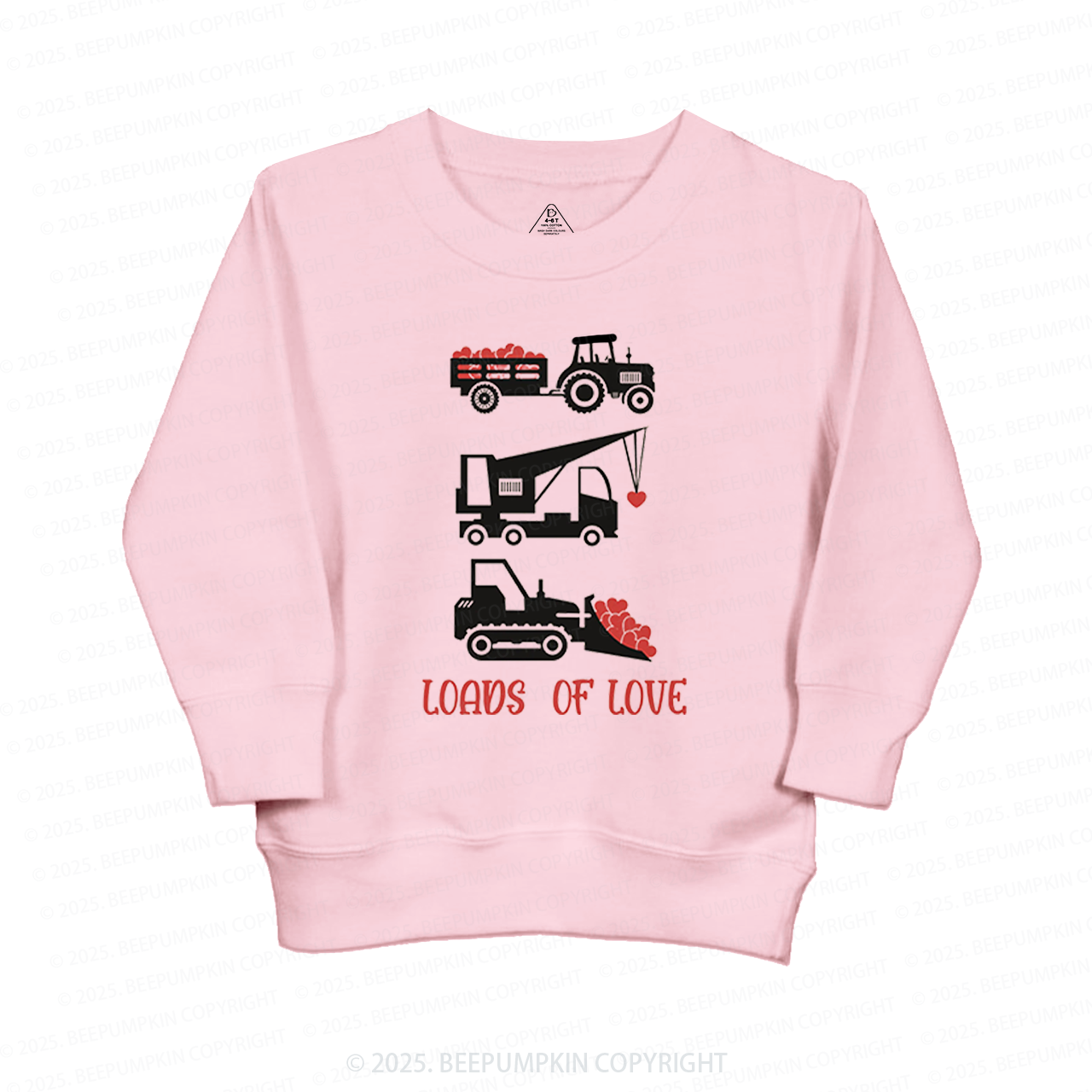 Loads of Love Valentine's Day Kid's Sweatshirt
