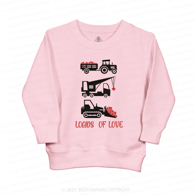 Loads of Love Valentine's Day Kid's Sweatshirt