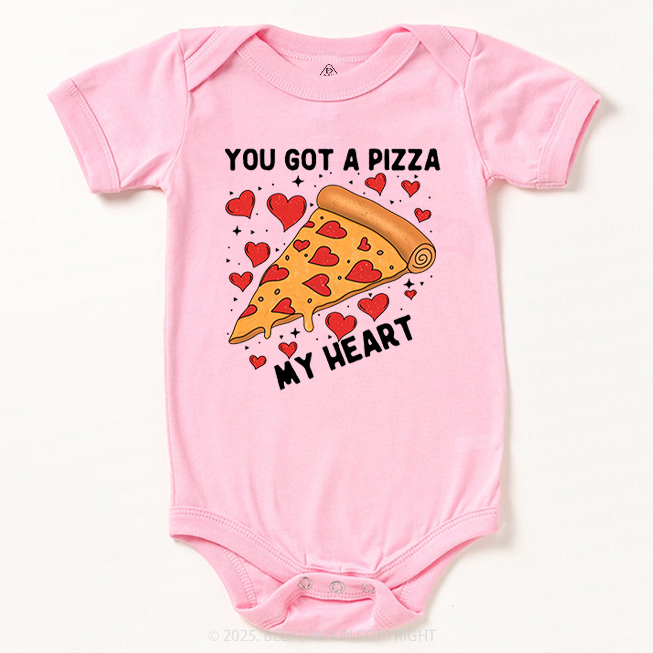 You Got A Pizza My Heart Valentine's Day Bodysuit Beepumpkin