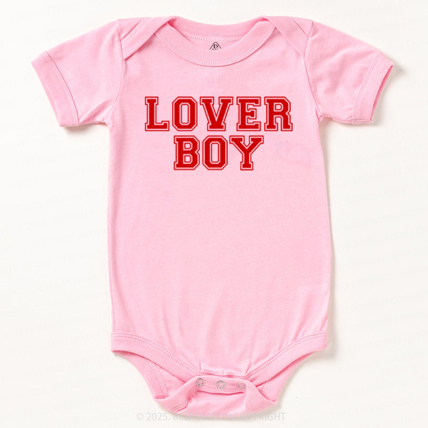 Lover Boy Valentine's Day Bodysuit Beepumpkin