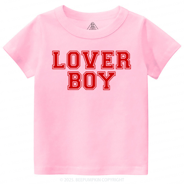 Lover Boy Valentine's Day Toddler&Kid's Tees Beepumpkin