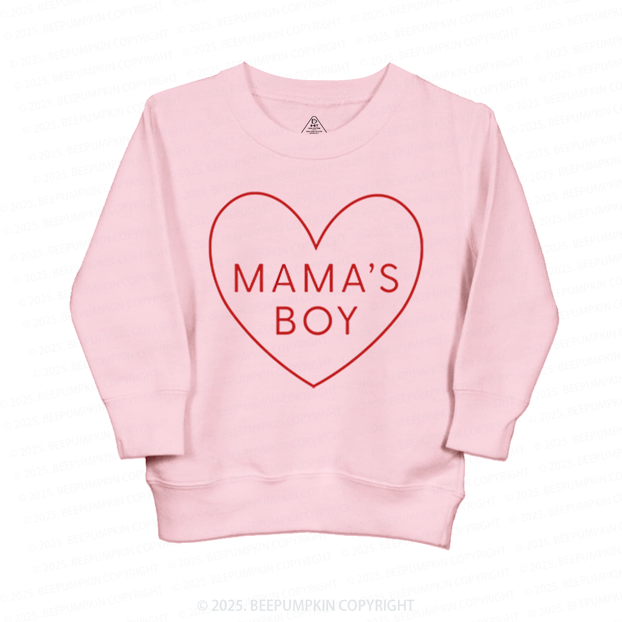 Mama's Boy Valentine's Day Kid's Sweatshirt