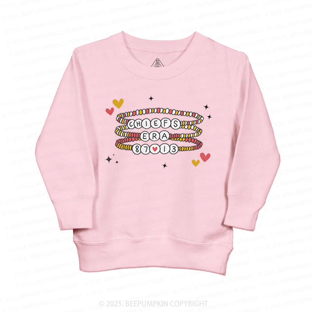 Cute Friendship Bracelets Football Kid's Sweatshirt