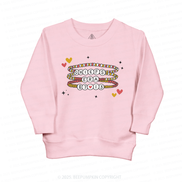 Cute Friendship Bracelets Football Kid's Sweatshirt