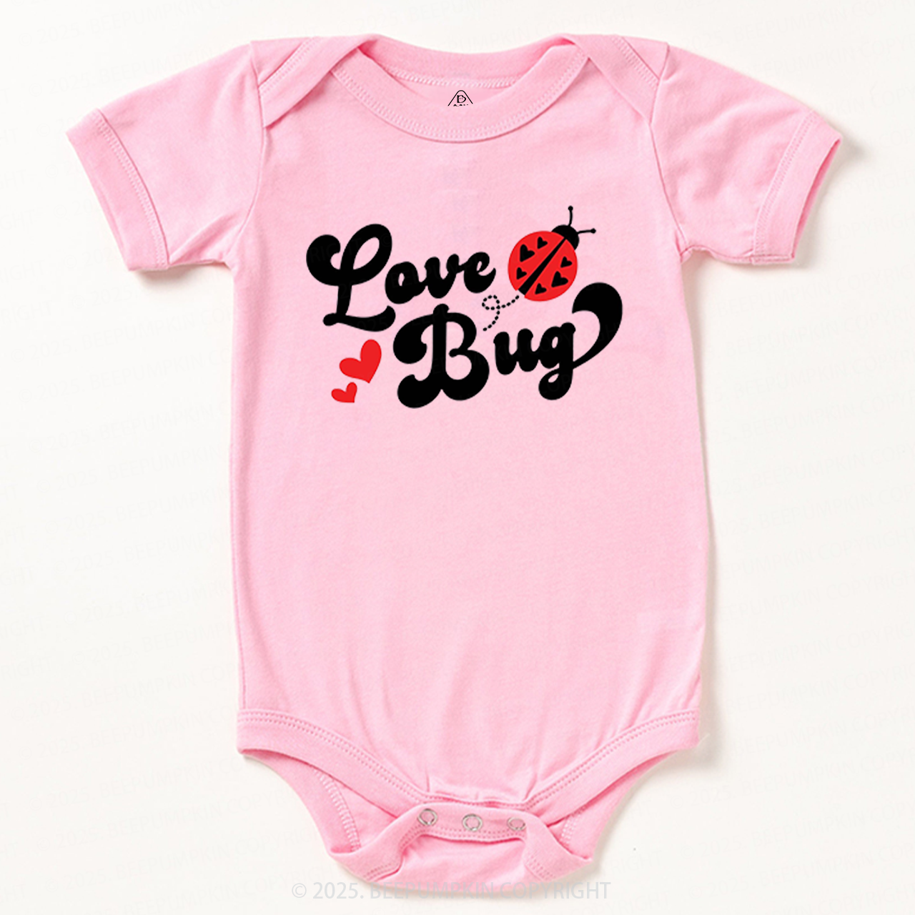 Love Bug Valentine's Day Bodysuit Beepumpkin