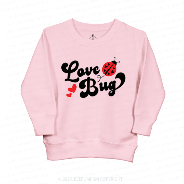 Love Bug Valentine's Day Kid's Sweatshirt