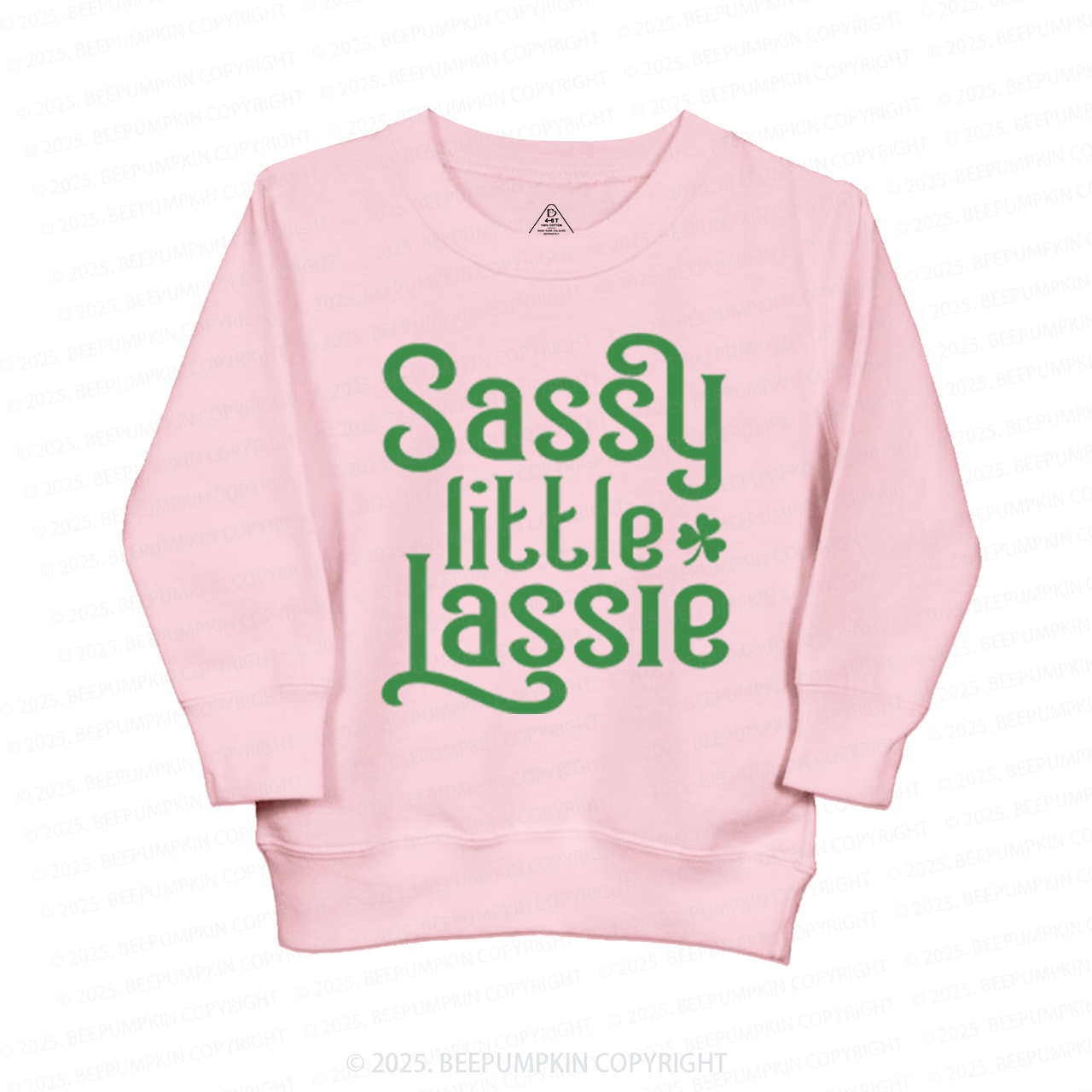 Little Lassie St. Patrick's Day Kid's Sweatshirt