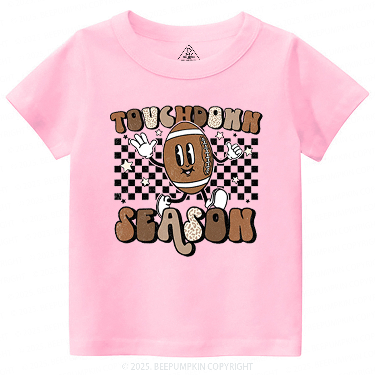 Touchdown Season Toddler&Kid's Tees Beepumpkin