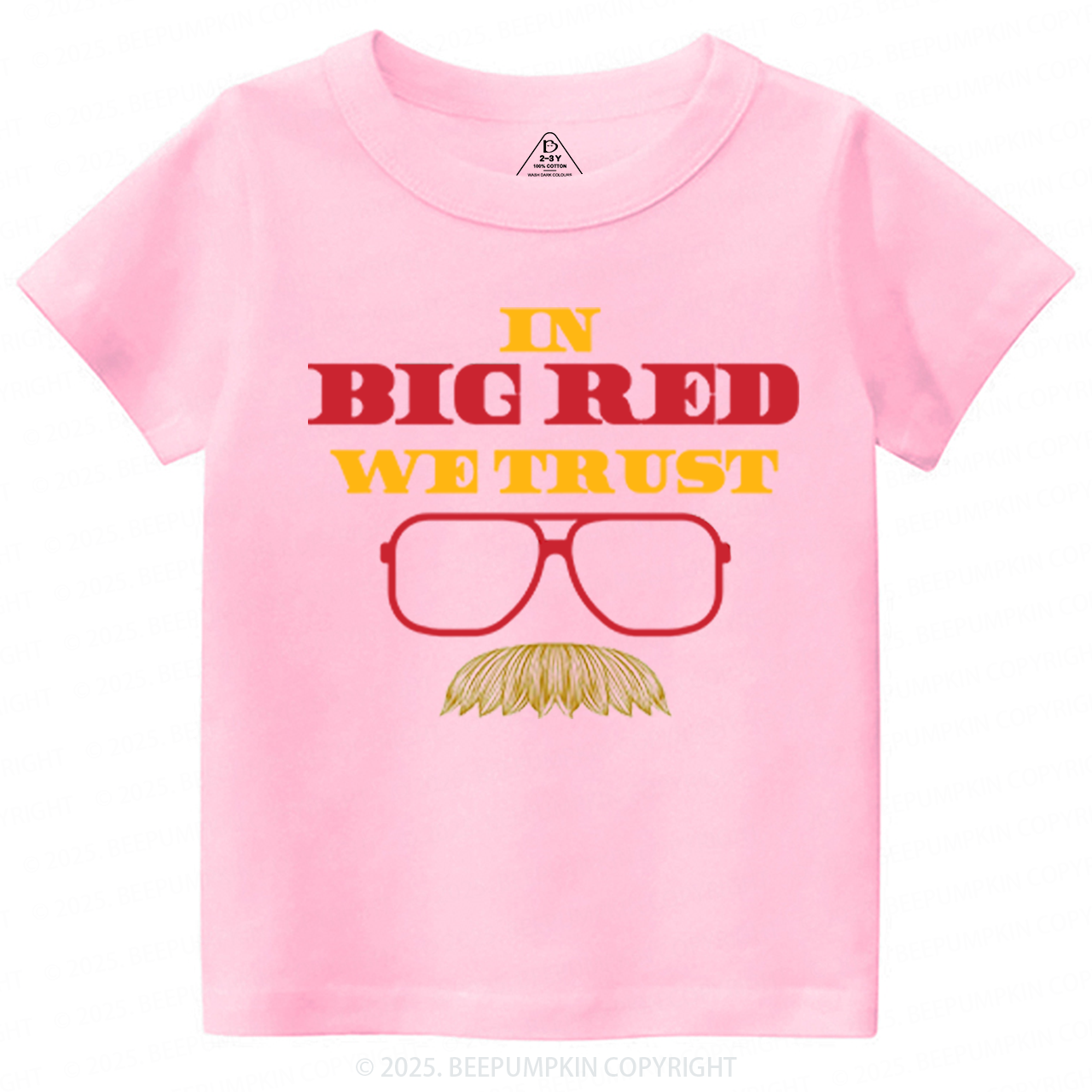 In Big Red We Trust Toddler&Kid's Tees Beepumpkin