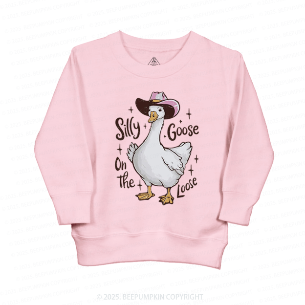 Silly Goose On The Loose Kid's Sweatshirt