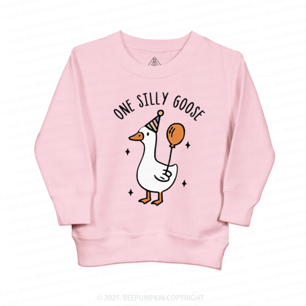 One Silly Goose Kid's Sweatshirt