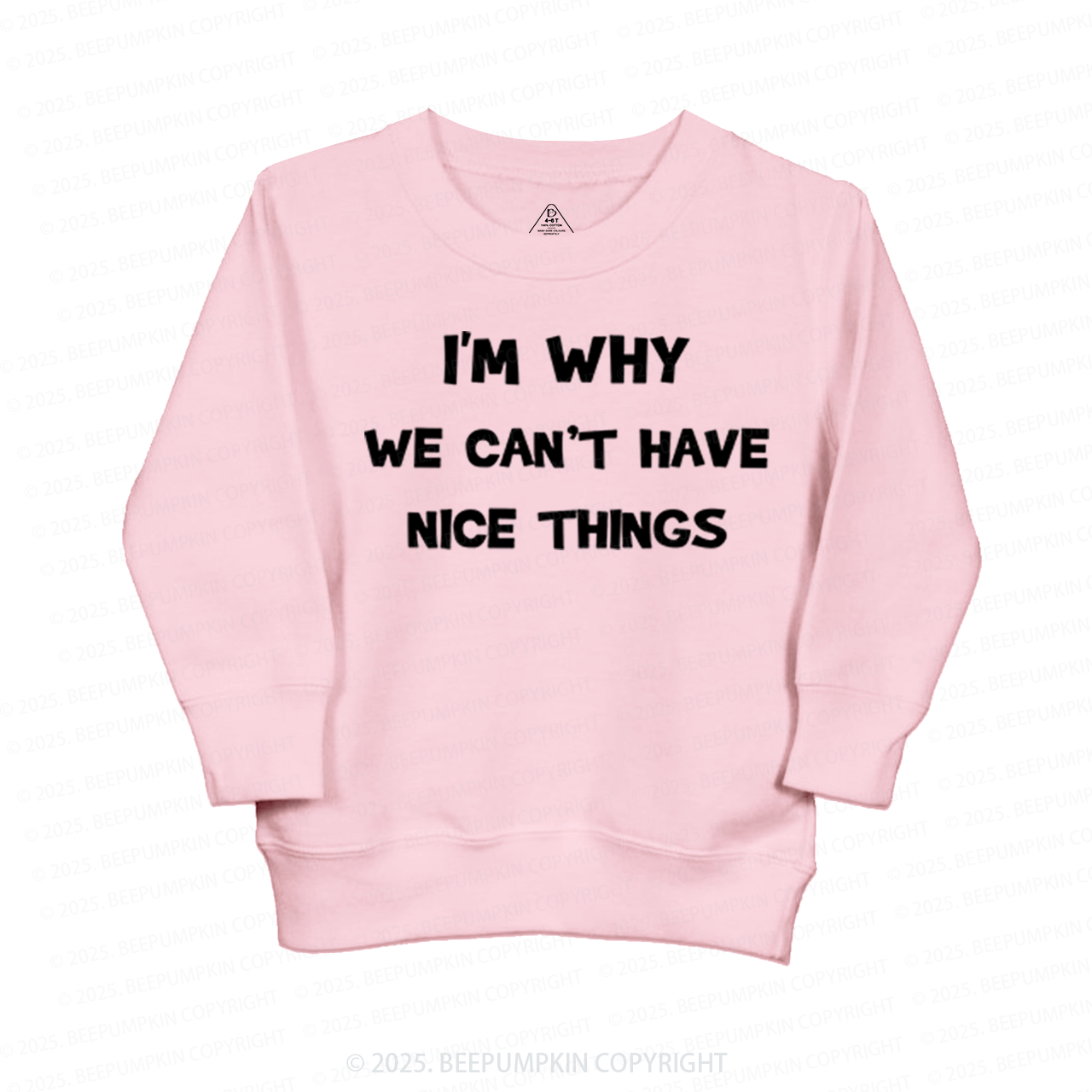 I'm Why We Can't Have Nice Things Kid's Sweatshirt