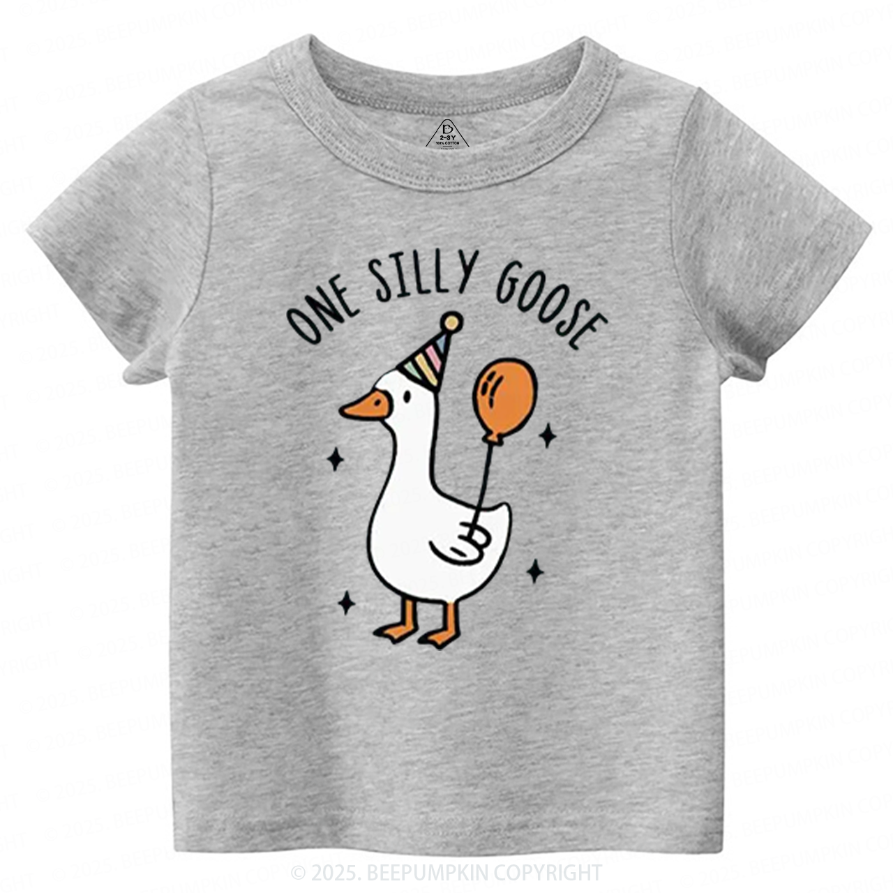 One Silly Goose Toddler&Kid's Tees Beepumpkin