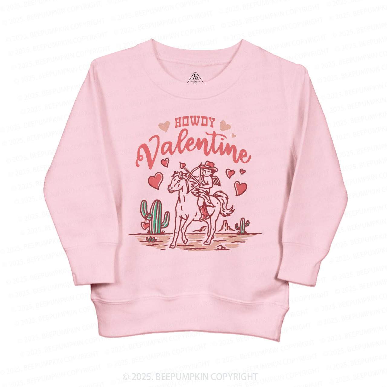 Howdy Valentine Kid's Sweatshirt