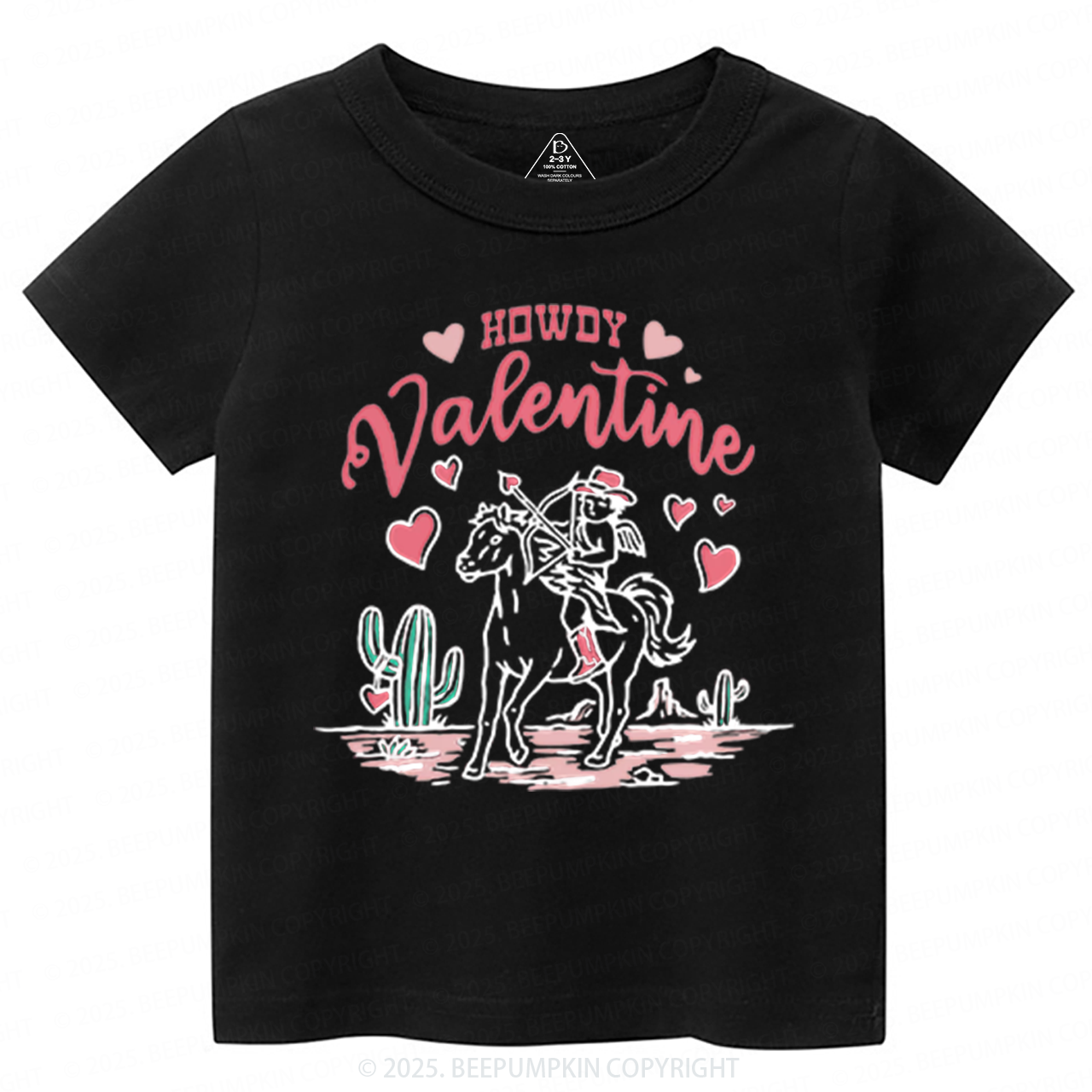 Howdy Valentine Toddler&Kid's Tees Beepumpkin