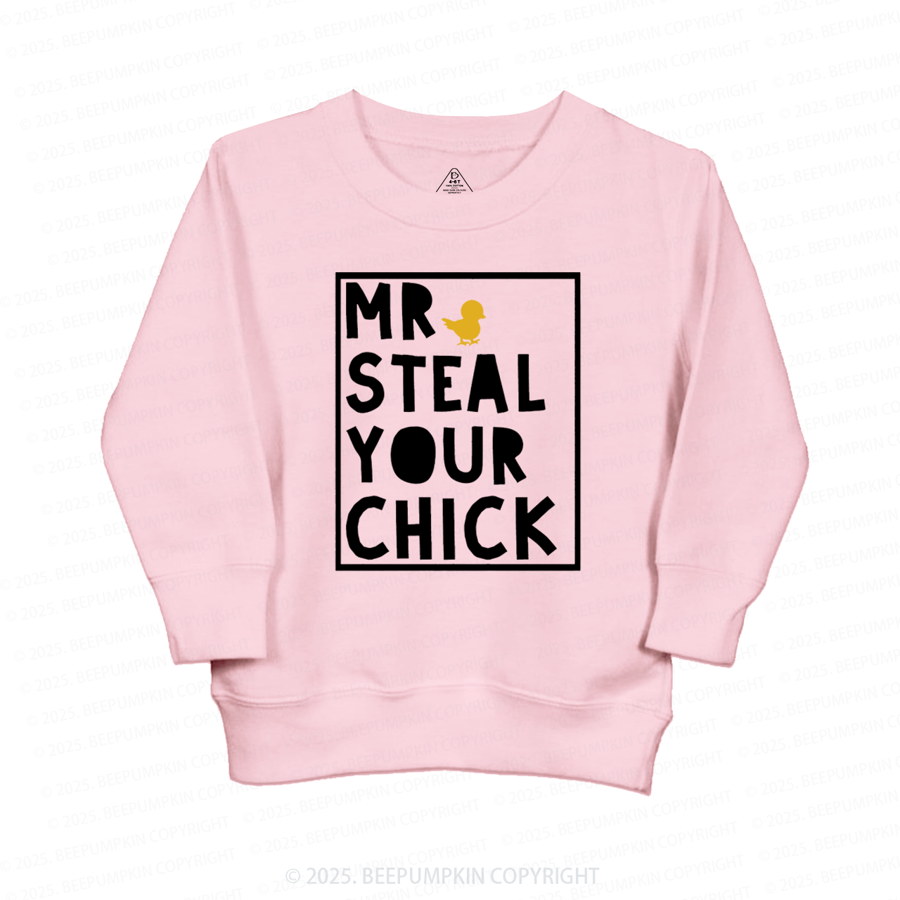 Mr Steal Your Chick Easter Kid's Sweatshirt
