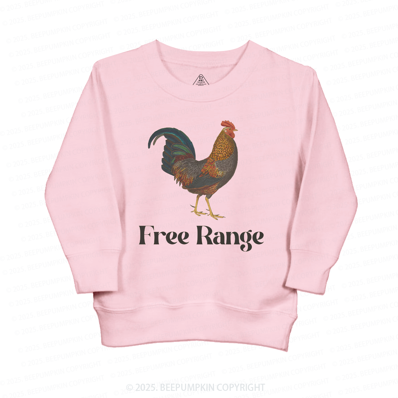 Free Range Chicken Kid's Sweatshirt
