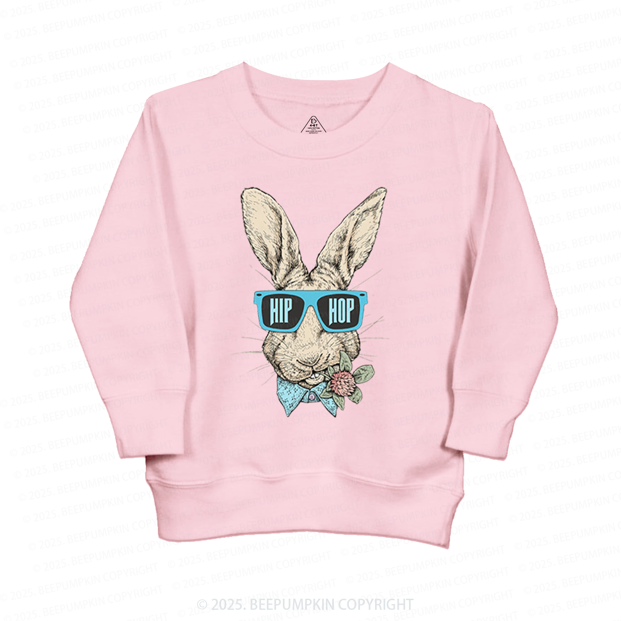 Hip Hop Bunny Kid's Sweatshirt