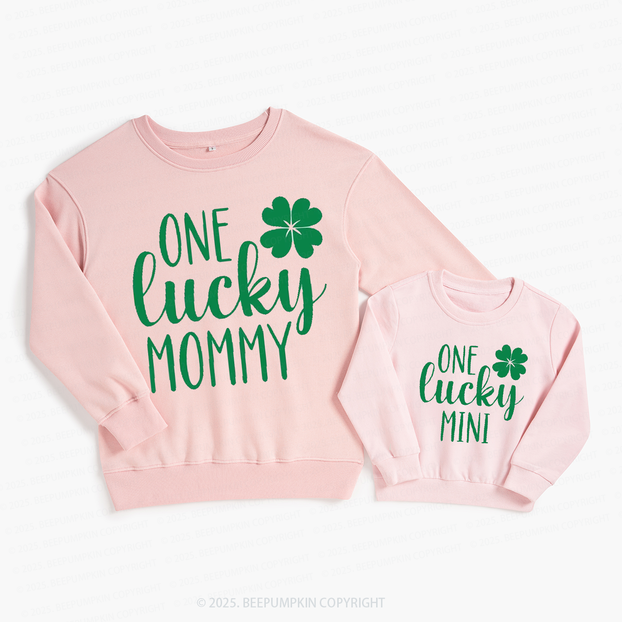 Personalized One Lucky St.Patricks Day Family Matching Sweatshirt2