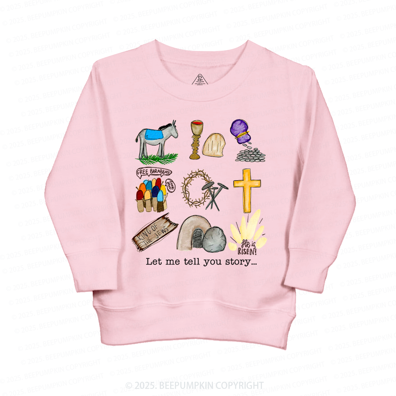 Let Me Tell You A Story Easter Kid's Sweatshirt
