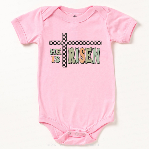 He Is Risen Bodysuit Beepumpkin