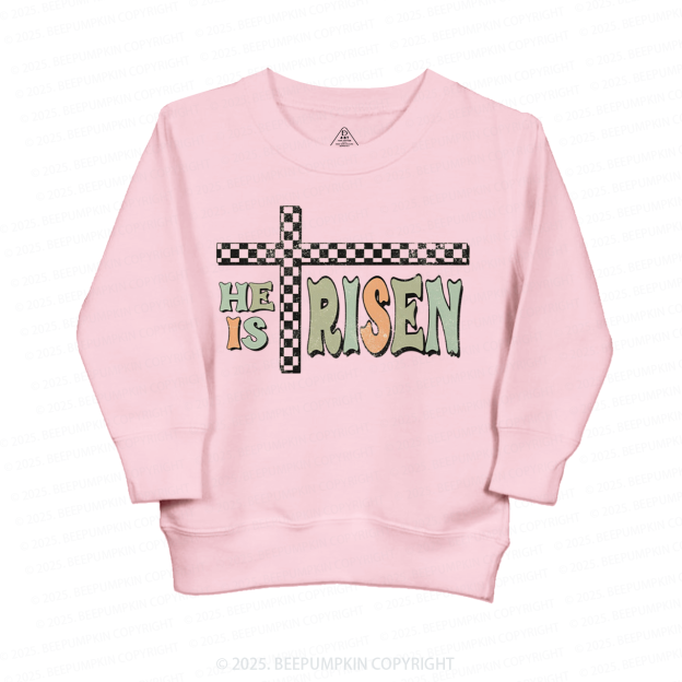 He Is Risen Easter Kid's Sweatshirt