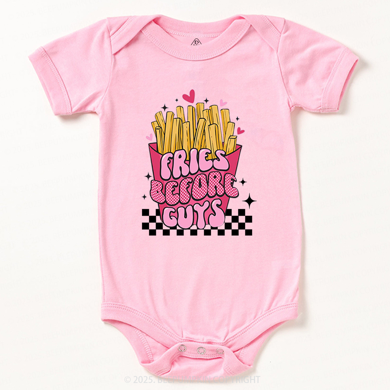 Fries Before Guys Bodysuit Beepumpkin