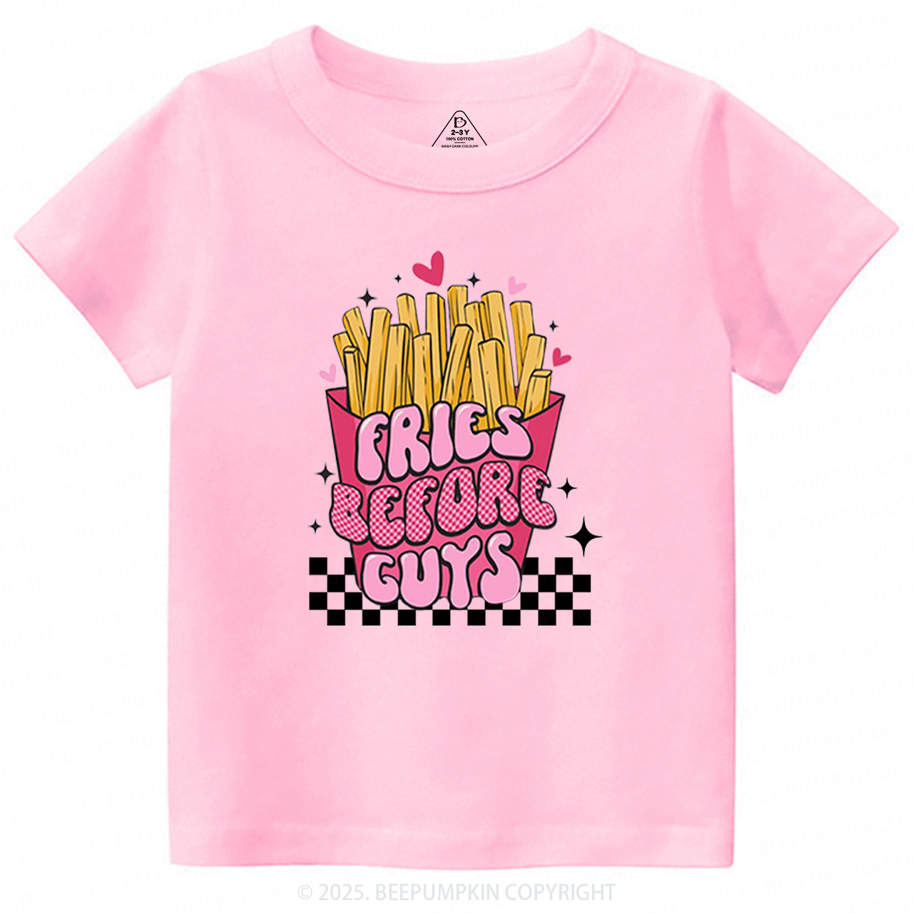 Fries Before Guys Toddler&Kid's Tees Beepumpkin