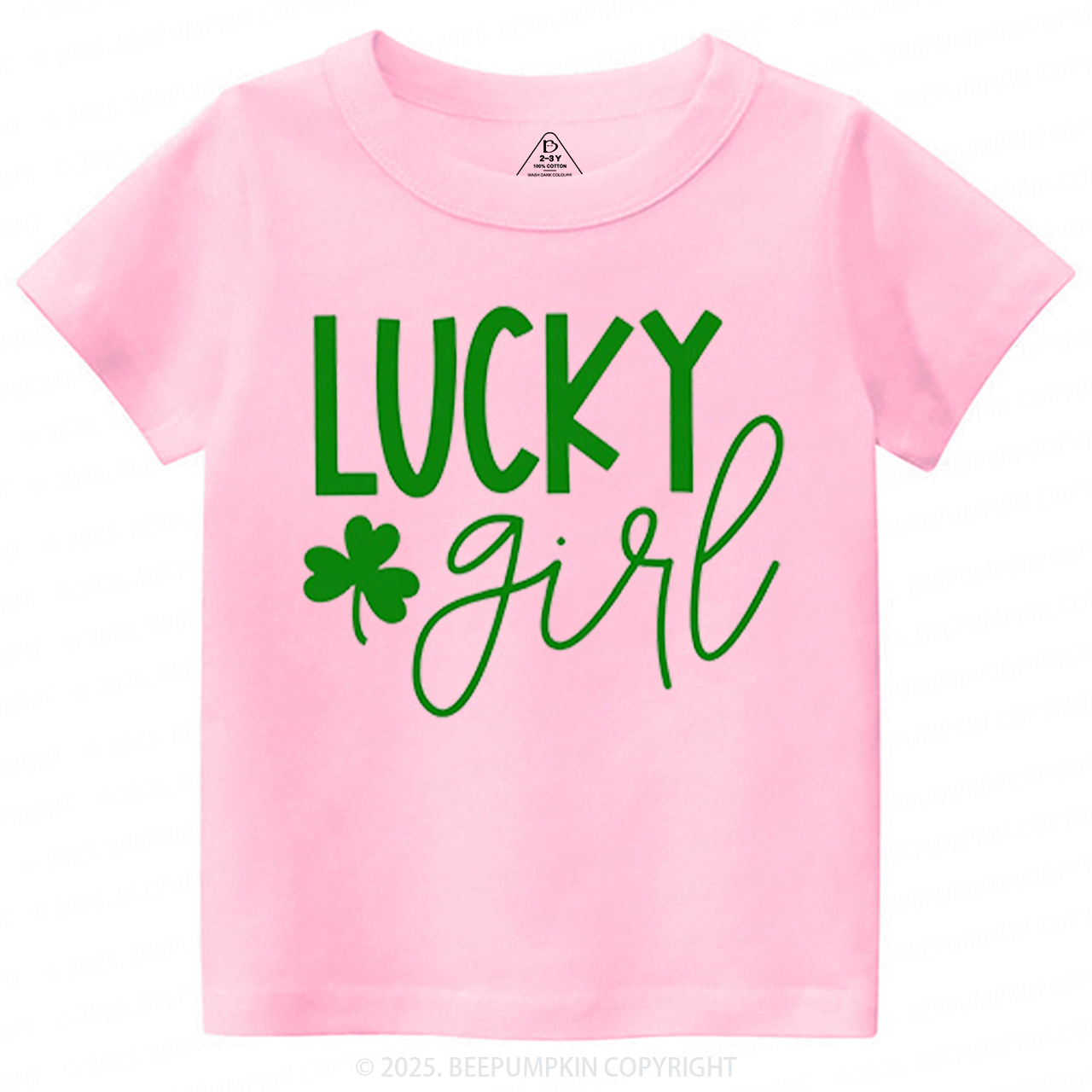 Personalized Lucky Boy And Girl St.Patricks Day Toddler&Kid's Tees Beepumpkin