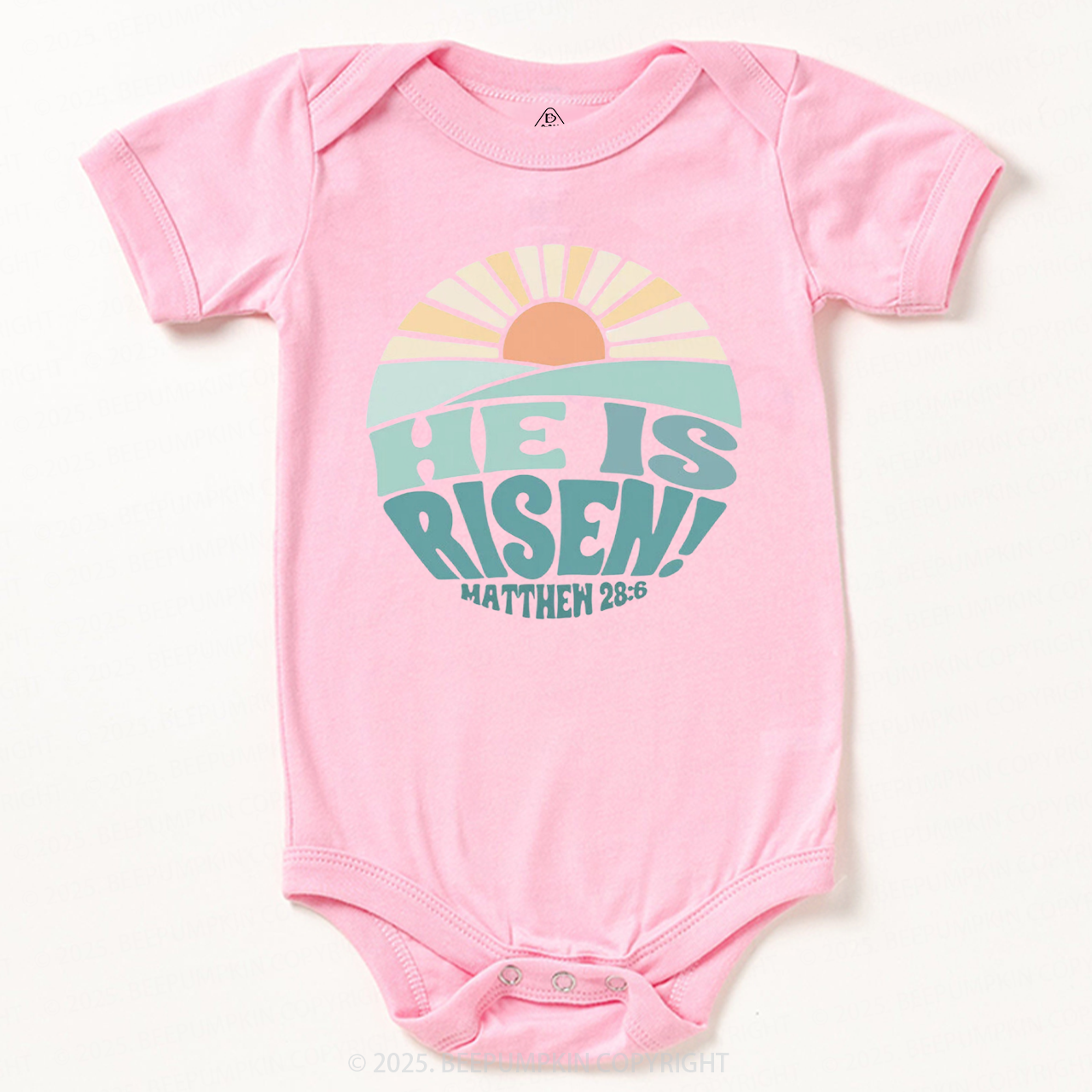 He is Risen Bodysuit Beepumpkin