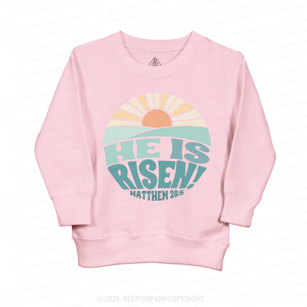 He is Risen Kid's Sweatshirt
