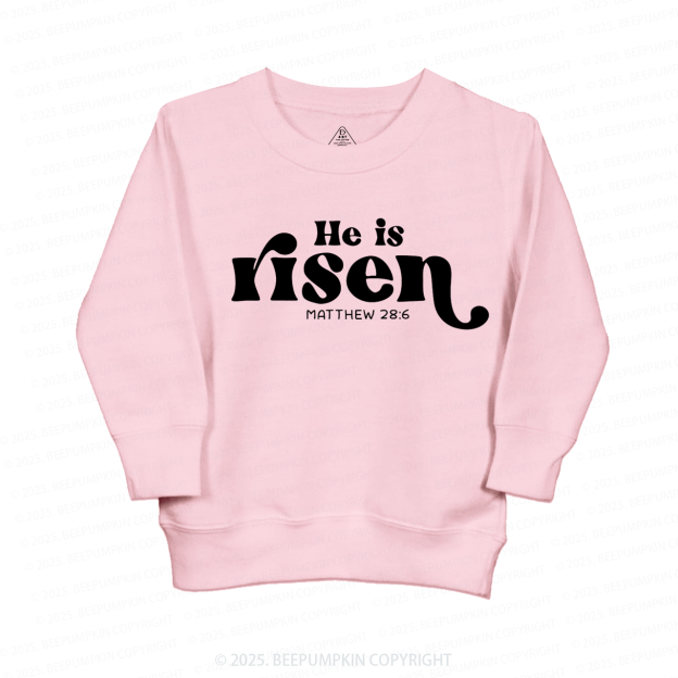 He Is Risen Kid's Sweatshirt 2