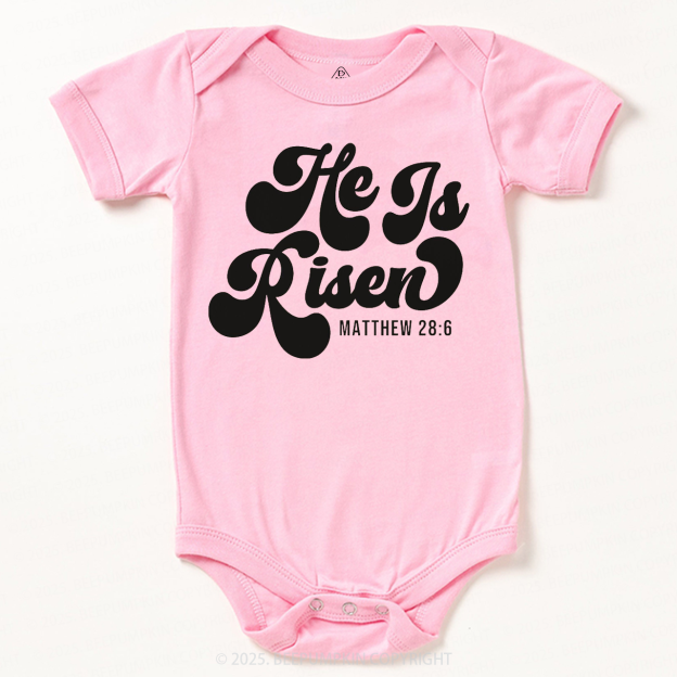 He Is Risen Bodysuit Beepumpkin 3