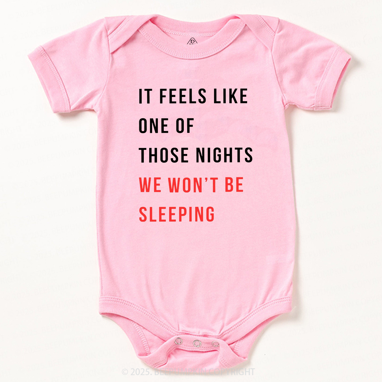 We Won't Be Sleeping Bodysuit Beepumpkin