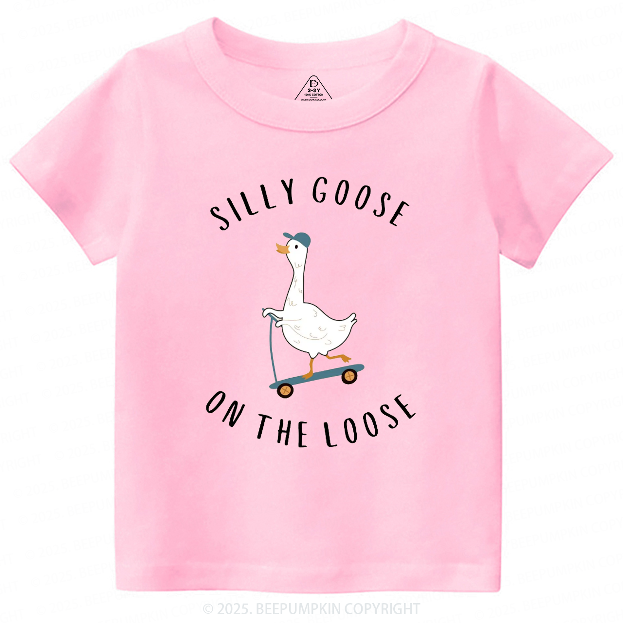 Silly Goose On The Loose Toddler&Kid's Tees Beepumpkin 3