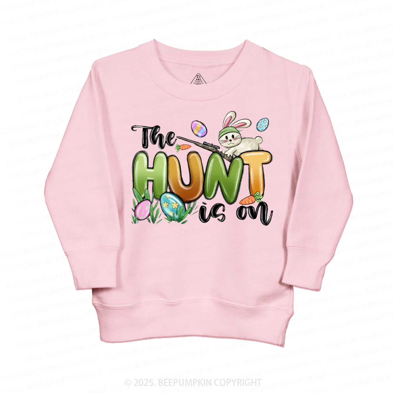 The Hunt Is On Easter Kid's Sweatshirt
