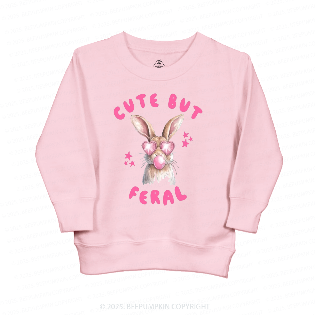 Cute But Feral Kid's Sweatshirt