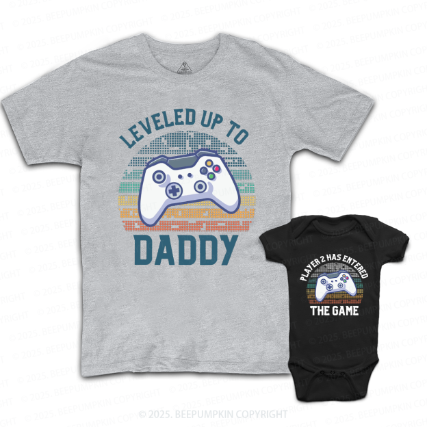 Personalized Video Game Dad&Me Matching Shirts