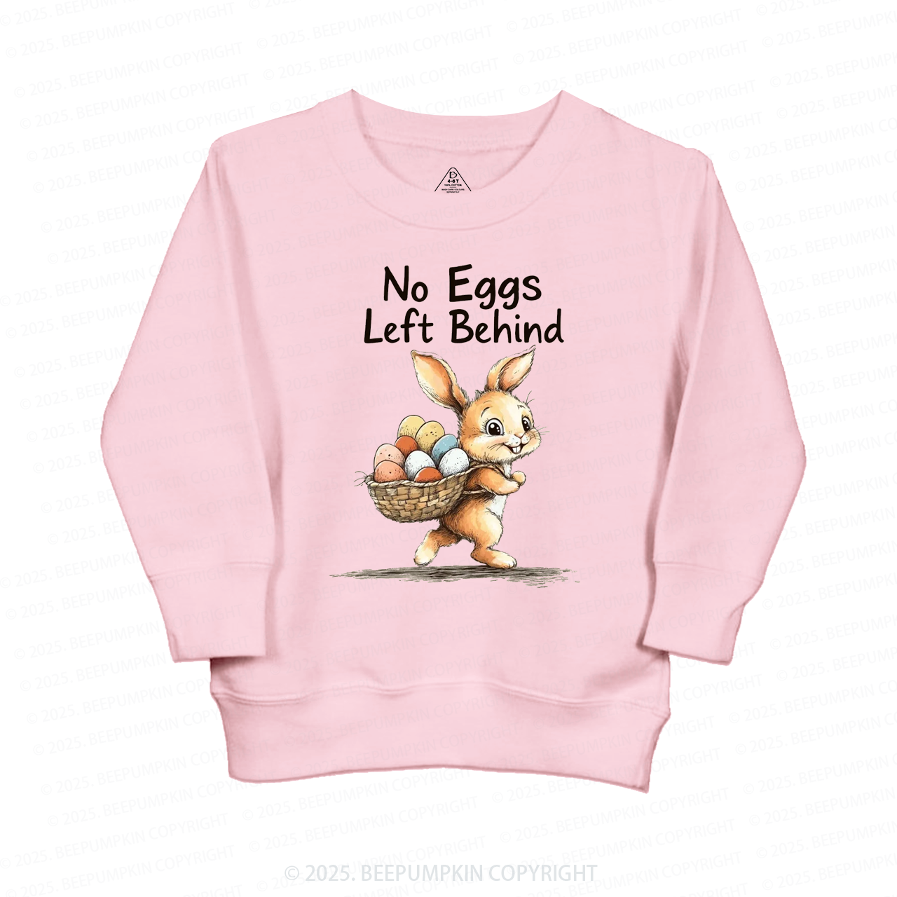 No Eggs Left Behind Kid's Sweatshirt