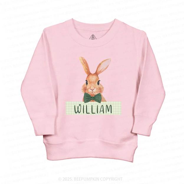 Personalized Boys Easter Bunny Sweatshirt