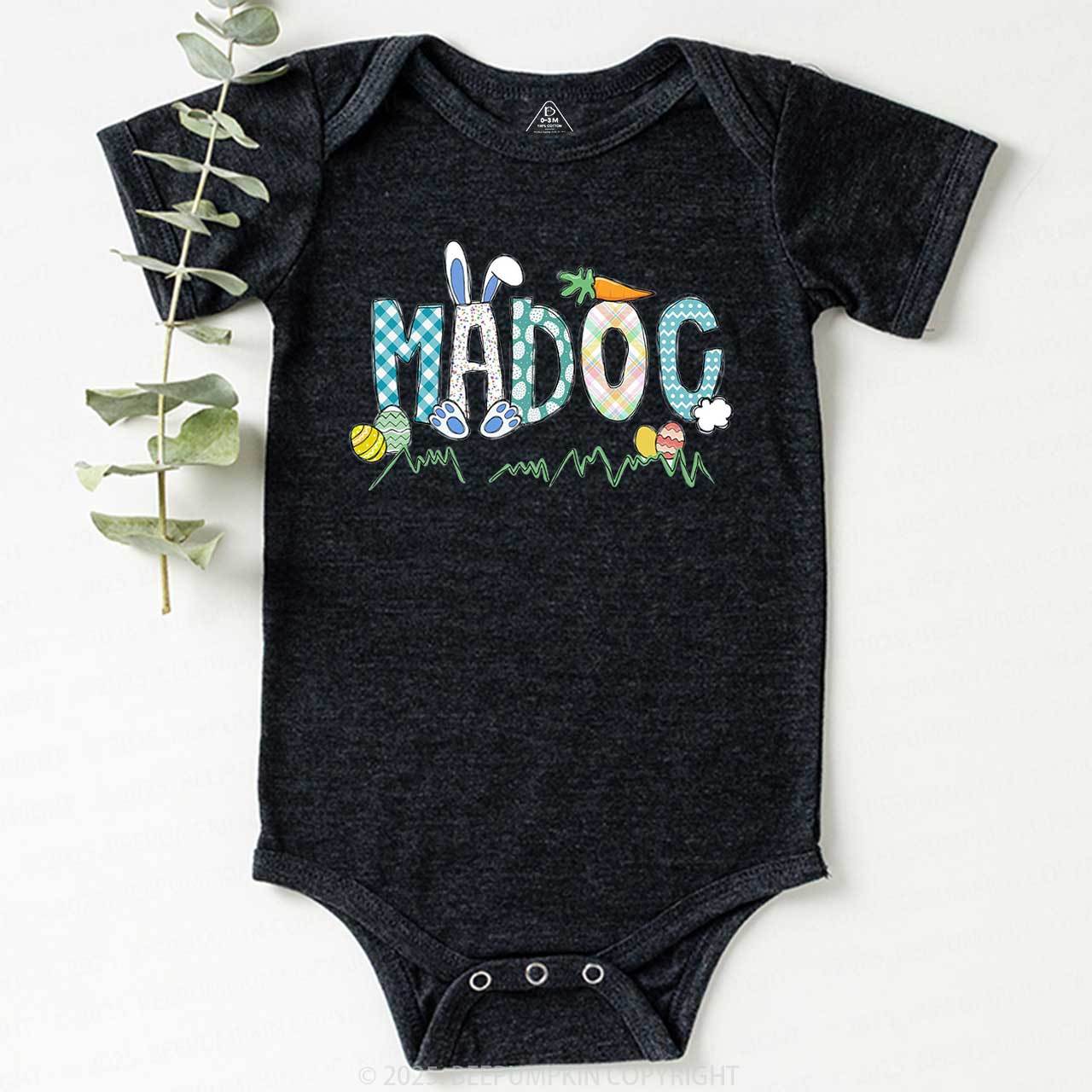 Personalized Easter Name Bodysuit Beepumpkin