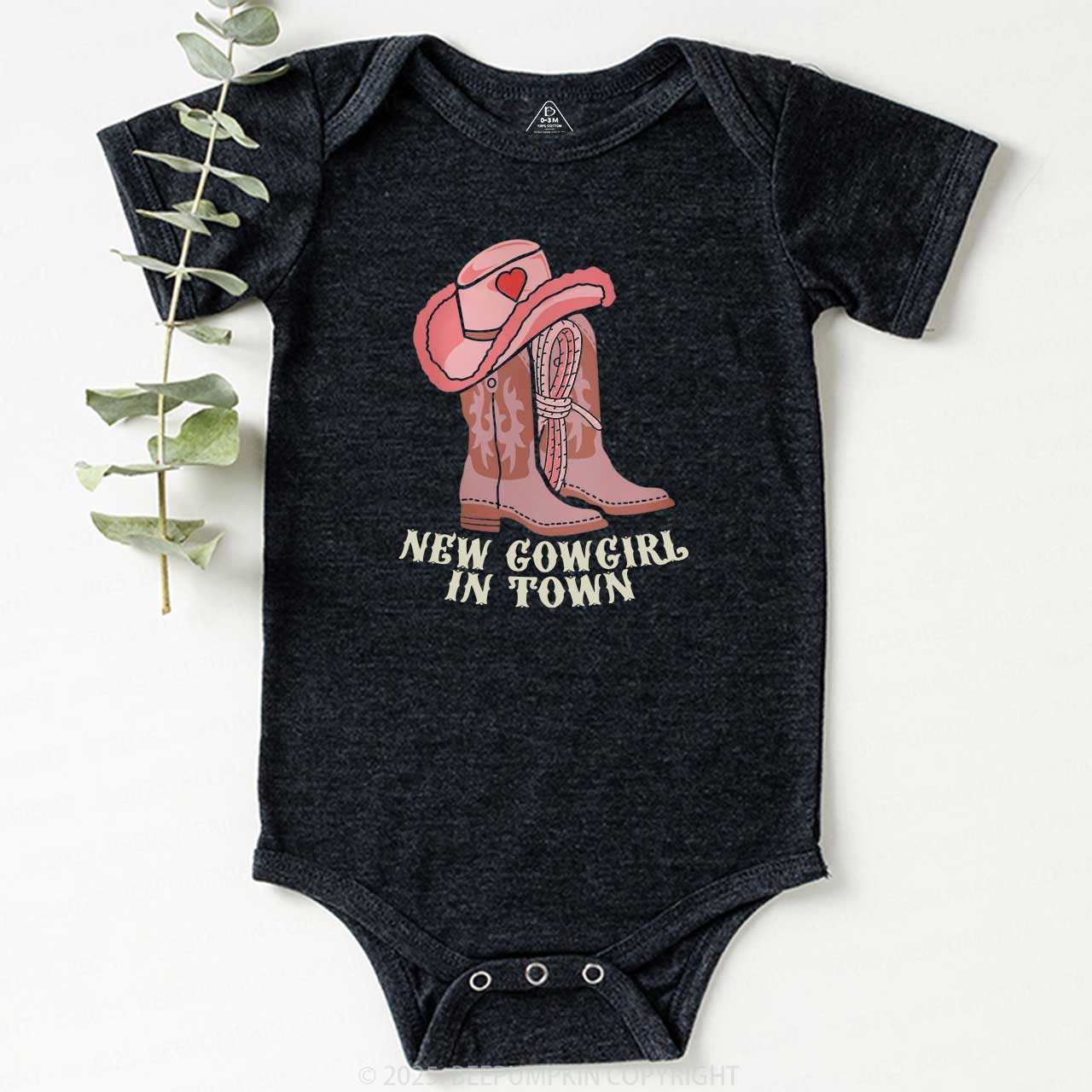 New Cowgirl In Town Bodysuit Beepumpkin