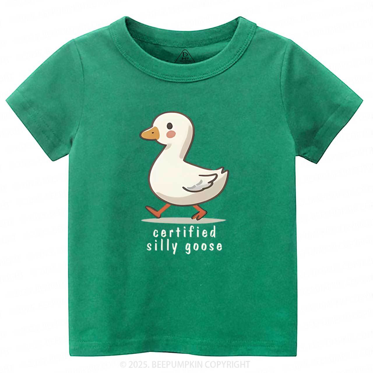 Certified Silly Goose Toddler&Kid's Tees Beepumpkin