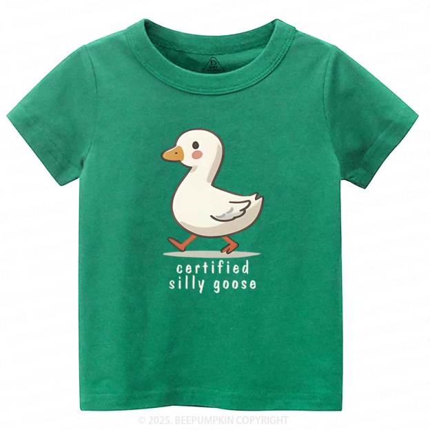 Certified Silly Goose Toddler&Kid's Tees Beepumpkin